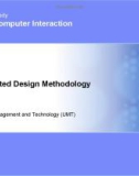 Lecture Human-Computer interaction - Lesson 18: Goal-directed design methodology