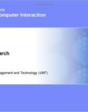 Lecture Human-Computer interaction - Lesson 19: User research