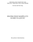 Xã hội và lịch sử - Phương pháp nghiên cứu: Phần 1