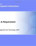 Lecture Human-Computer interaction - Lesson 24: Framework & requirement