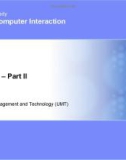 Lecture Human-Computer interaction - Lesson 30: Evaluation (Part 2)