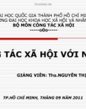 Bài giảng Công tác xã hội với nhóm - ThS. Nguyễn Thị Thu Hiền