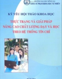 Kỷ yếu hội thảo khoa học: Thực trạng và giải pháp nâng cao chất lượng dạy và học theo hệ thống tín chỉ - ThS. Cao Thị Kim Thanh