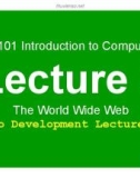 Lecture Introduction to computing - Lesson 3: The World Wide Web