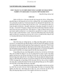 Thực trạng và các biện pháp nâng cao hiệu quả hoạt động nghiên cứu khoa học của giảng viên Đại học Huế