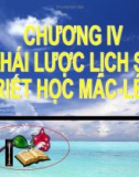 Bài giảng Triết học (cao học): Chương IV