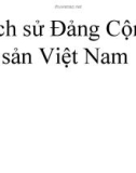 Bài giảng Lịch sử Đảng Cộng sản Việt Nam