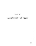 Nghiên cứu xã hội học và dân số Việt Nam (Tập 2): Phần 2