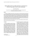 Kinh nghiệm quốc tế về chính sách bảo trợ xã hội đối với trẻ tự kỉ và gia đình ở một số nước trên thế giới