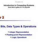 Lecture Introduction to computing systems (from bits & gates to C & beyond): Chapter 2 - Yale N. Patt, Sanjay J. Patel