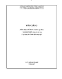 Bài giảng Văn hóa gia đình (Ngành: Quản lý văn hóa) - Trường CĐ Cộng đồng Lào Cai