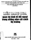 Quan hệ kinh tế đối ngoại trong những năm cải cách kinh tế thị trường - Liên bang Nga: Phần 1