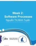 Lecture Introduction to software engineering - Week 2: Software processes