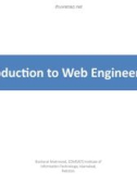 Lecture Introduction to web engineering - Lec 1: Introduction to Web Engineering