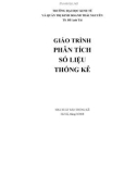 Giáo trình Phân tích số liệu thống kê - TS. Đỗ Anh Tài