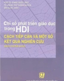 Cách tiếp cận và một số kết quả nghiên cứu - Chỉ số phát triển giáo dục HDI