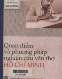 Quan điểm và phương pháp nghiên cứu văn thơ Hồ Chí Minh: Phần 1