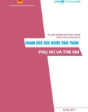 Tài liệu hướng dẫn thực hành Chăm sóc sức khỏe tâm thần phụ nữ và trẻ em (Dành cho cán bộ cấp xã)