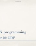 Lecture Network programming - Chapter 10: UDP (Tran Thi Ha Trang)