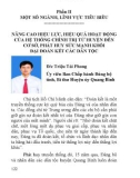 Ebook Huyện Quang Bình 15 năm xây dựng và phát triển (2003-2018): Phần 2