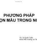 Bài giảng Phương pháp nghiên cứu khoa học: Chương 5 - TS.Lê Quốc Tuấn (2016)