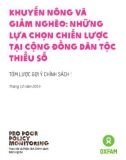 Tóm lược gợi ý chính sách Khuyến nông và giảm nghèo: Những lựa chọn chiến lược tại cộng đồng dân tộc thiểu số