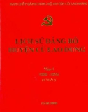 Ebook Lịch sử Đảng bộ huyện Cù Lao Dung (1930-1975): Phần 1 (Tập 1)