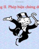 Bài giảng Những nguyên lý cơ bản của chủ nghĩa Mác-Lênin - Chương 2: Phép biện chứng duy vật (1)