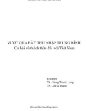 Cơ hội và thách thức đối với Việt Nam - Vượt qua bẫy thu nhập trung bình: Phần 1