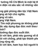 Bài giảng Tư tưởng Hồ Chí Minh: Kiểm tra - Lê Văn Bát