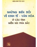 Văn hóa ở các tỉnh miền núi phía Bắc - Những biến đổi về nền kinh tế: Phần 1