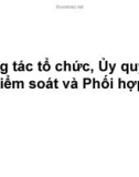 Bài giảng Quản trị công tác xã hội: Bài 5 - GV. Kim Hoa