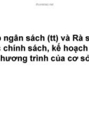 Bài giảng Quản trị công tác xã hội: Bài 4 - GV. Kim Hoa