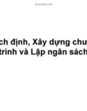 Bài giảng Quản trị công tác xã hội: Bài 3 - GV. Kim Hoa