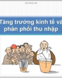 Bài giảng Tăng trưởng kinh tế và phân phối thu nhập - Châu Văn Thành