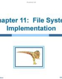 Lecture Operating system concepts: Chapter 11