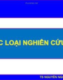 Bài giảng Nghiên cứu khoa học - Bài 2: Các loại nghiên cứu