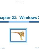 Lecture Operating system concepts: Chapter 22