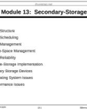 Lecture Operating system concepts (Fifth edition): Module 13 - Avi Silberschatz, Peter Galvin