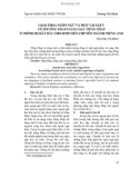 Giao thoa ngôn ngữ và một vài gợi ý về phương pháp giảng dạy tiếng Pháp ở trình độ bắt đầu cho sinh viên chuyên ngành tiếng Anh