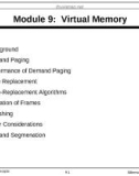 Lecture Operating system concepts (Fifth edition): Module 9 - Avi Silberschatz, Peter Galvin