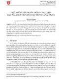 Thiết chế xã hội truyền thống của cư dân đầm phá Thừa Thiên Huế: Đặc trưng và vận dụng