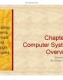 Lecture Operating systems: Internalsand design principles (7/e): Chapter 1 - William Stallings