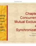 Lecture Operating systems: Internalsand design principles (7/e): Chapter 5 - William Stallings