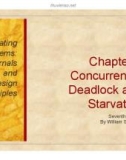 Lecture Operating systems: Internalsand design principles (7/e): Chapter 6 - William Stallings