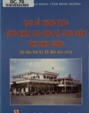 Ebook Lịch sử phong trào công nhân lao động và công đoàn tỉnh Bình Dương (từ đầu thế kỷ XX đến 30-4-1975): Phần 1