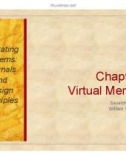 Lecture Operating systems: Internalsand design principles (7/e): Chapter 8 - William Stallings