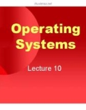 Lecture Operating systems: Lesson 10 - Dr. Syed Mansoor Sarwar