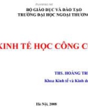 Bài giảng kinh tế học công cộng - Chương 3