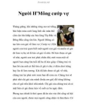 Người H'Mông cướp vợ